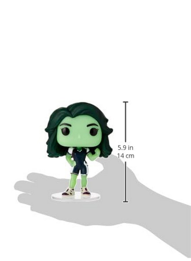 Funko Pop Marvel: She-Hulk - She-Hulk Glow in The Dark - Amazon Exclusive - Collectable Vinyl Figure - Gift Idea - Official Merchandise - Toys for Kids & Adults - Superheroes Fans - Image 2