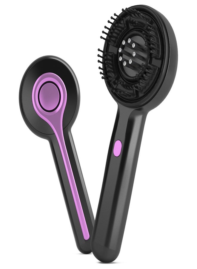 3 Gear Massage Comb with 360° Kneading Type-C Rechargeable 10 Days Battery for  Electric Scalp Massager - Image 1