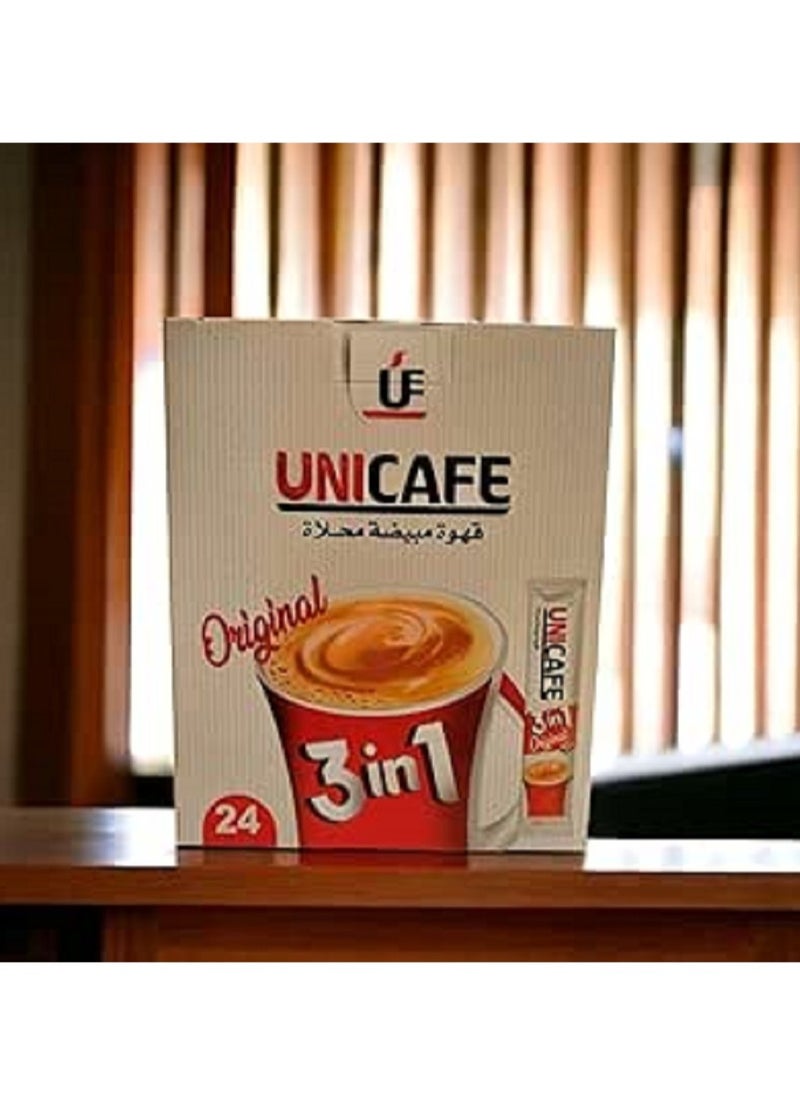 Uni Cafe 3 in 1 Instant Coffee - 24 Sachets x 20g - pzsku/Z76EAB4187241D85D0BC3Z/45/_/1715852914/3c4b9c4e-6736-42eb-b1ea-80728b987eb6