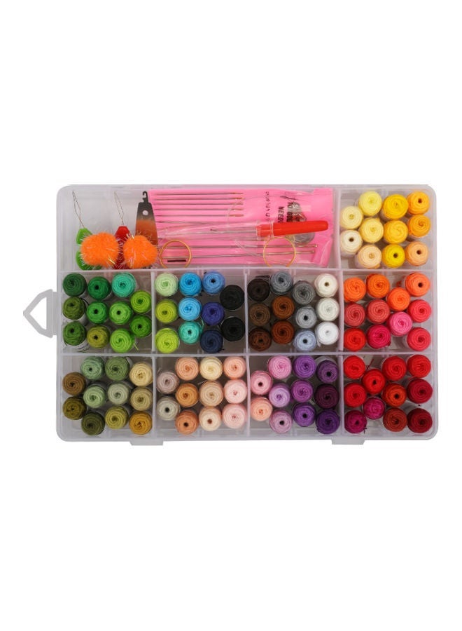 NIBEMINENT Wrap the Bullet Embroidery Thread In 100 Colors multicolour - Image 3