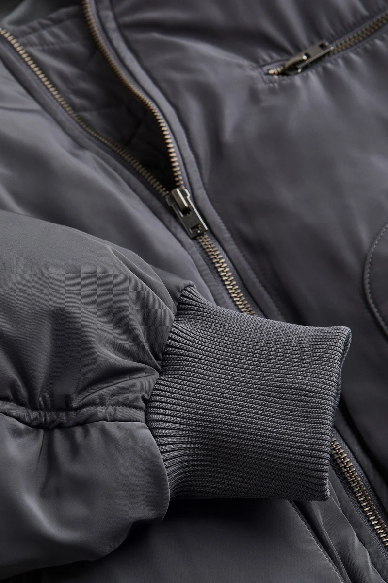 H&M Down Bomber Jacket