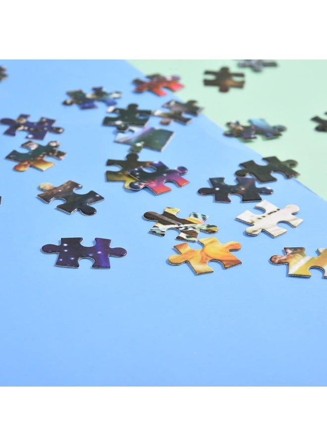 1000pcs الكبار لغز الألغاز السفر الفضائي العائلات التفاعل بين الوالدين والطفل لعب تعزيز الدماغ تحف التحدي والتعليمي لغز للأطفال - Image 3