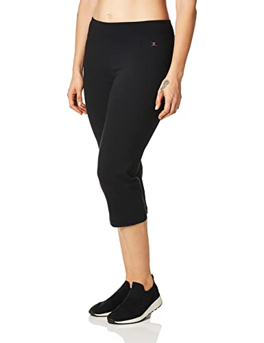Danskin Women's Everyday Basic Capri, Black, X-Large - Image 2