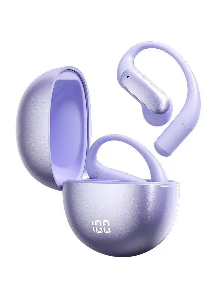 ألترون سماعات أذن رياضية لاسلكية ALTRONE مفتوحة الأذن بتقنية البلوتوث 5.4 مع علبة شحن، ترجمة فورية، صوت اتجاهي خالٍ من الضوضاء، تحكم باللمس، مقاومة للماء، عمر بطارية طويل - Image 2