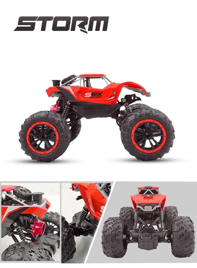 Syrcar Remote Control Car for Kids – 4WD Off-Road RC Car with Water Vapor Effect, 2.4GHz Controller, Rechargeable Battery – Monster Truck Toy  - Image 3