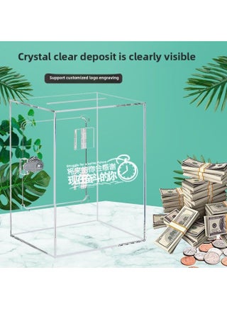 Transparent Piggy Bank For Kidsren With Lock, Saveable And Removable, Acrylic Piggy Bank For Adults, Large-Capacity Money Box-Color:Transparent Piggy Bank 20*15*12cm-removable-Size:Like Things - pzsku/Z76EAF8A1D5C9D4AA489EZ/45/1745400030/b424e19d-d716-4faa-958d-ed664a40c329