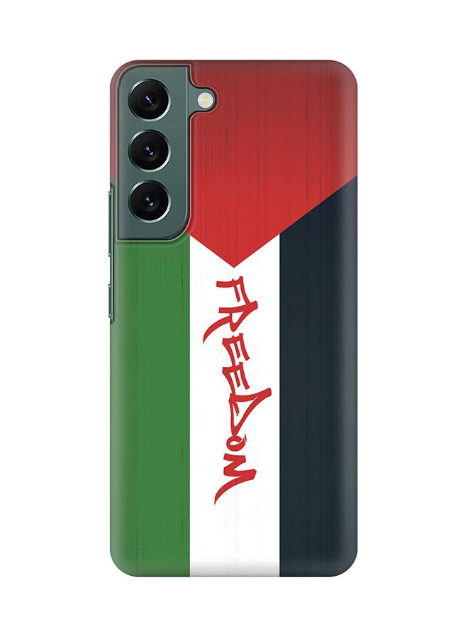 Case for Samsung Galaxy S22+ 5G Slim Snap Classic Series Shield Matte Finish Print - Freedom