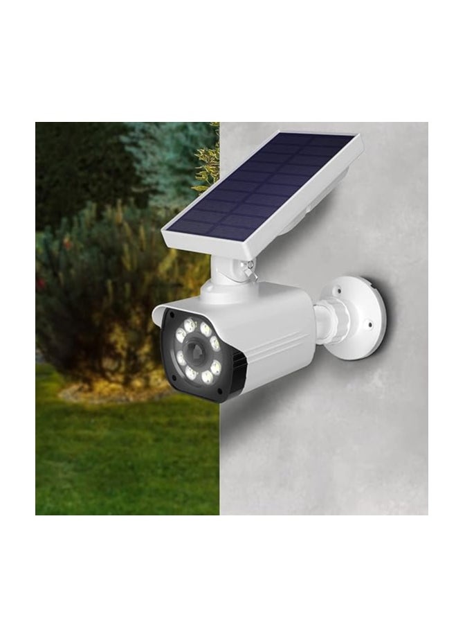 Generic - Dummy Camera with LED Light, PIR Motion Detector, Solar Powered, Outdoor IP66 Waterproof Surveillance Camera - Image 1