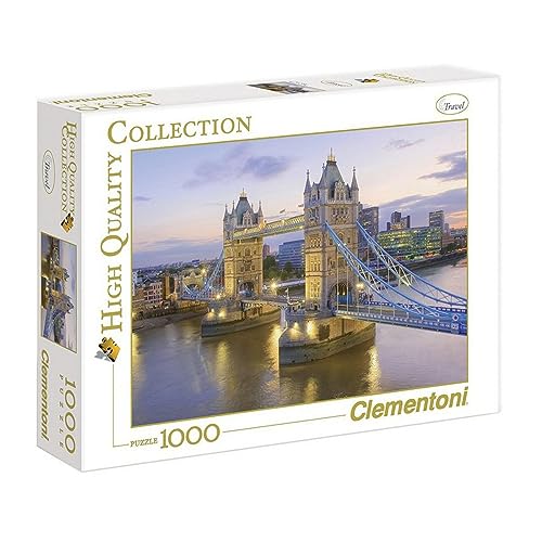 Clementoni Tower Bridge 1000 Piece Jigsaw Puzzle - Image 1