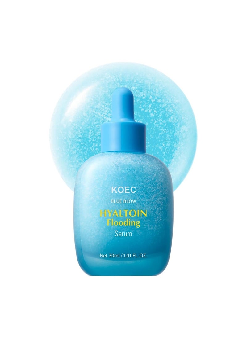 KOEC Hyaltoin Flooding Smoothie Serum 30ml | Hydrating Serum with 11 Hyaluronic Acids + Ectoin, Soothing and Refreshing Effect - Image 1