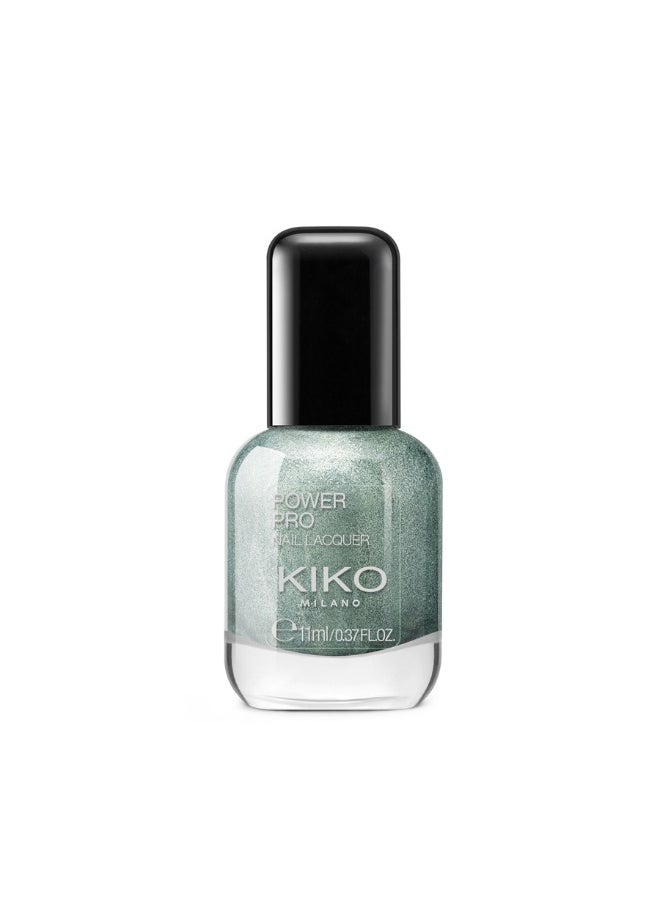KIKO MILANO Power Pro Nail Lacquer - 29 Silver Green  - Image 1