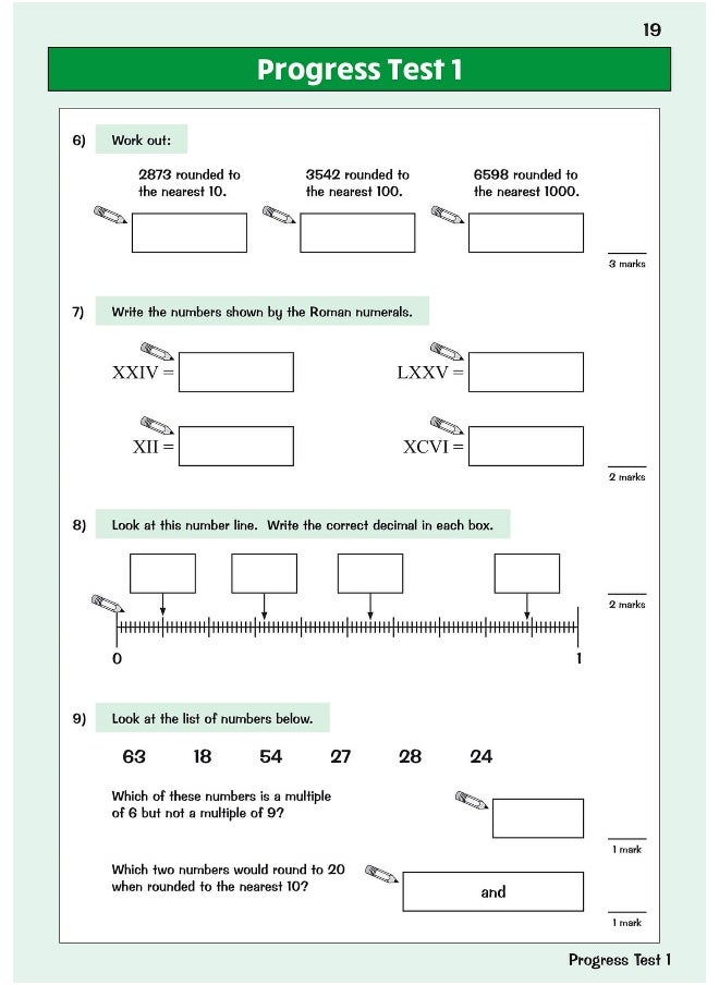 null - KS2 Maths Year 4 Targeted Question Book - Image 1