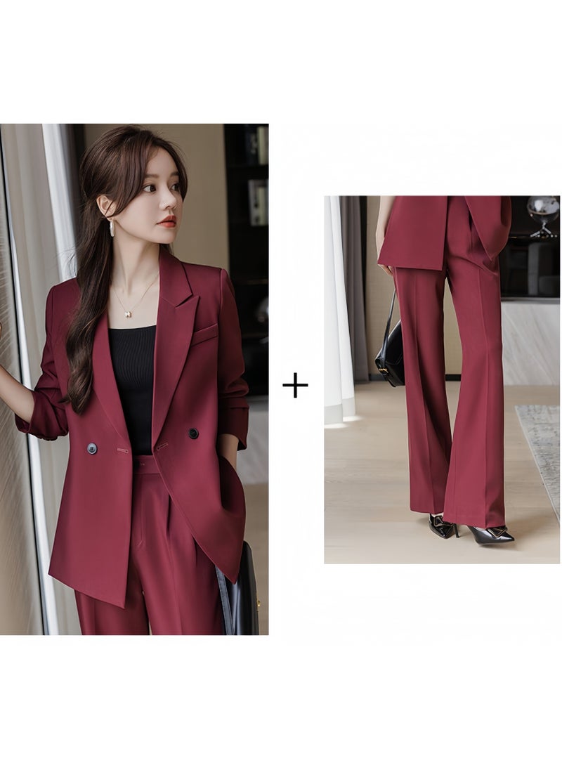 KUYING New Fashionable Women's Slim Fit Suit Set  - Image 3
