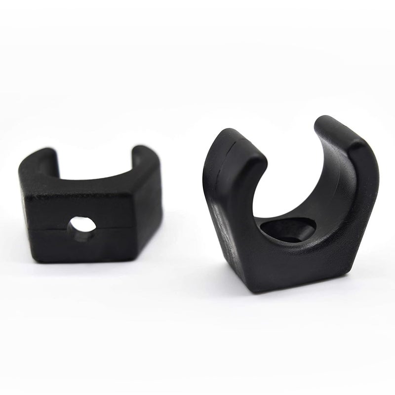 MARINE CITY MARINE CITY Nylon Ladder Paddle Stowage Clips  Fits 78 Inch Tubes  Ideal for Storing Boat Hooks Gaffs Mops Flashlights Pumps Pack of 2