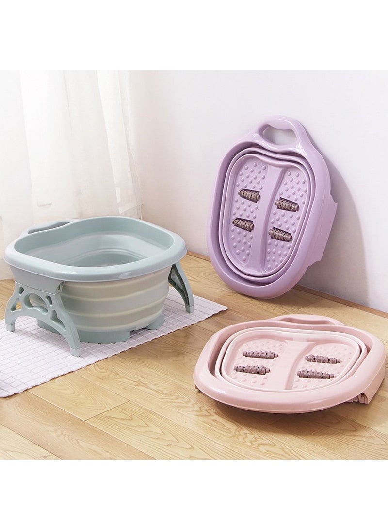 DubaiGallery Portable Folding Travel Foldable Foot Spa Pedicure Buckets Hot Water Tub Massage Hot Sale Bath Soak Feet Conair - Image 1