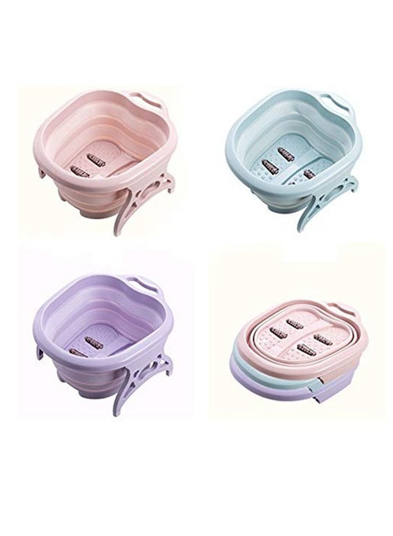 DubaiGallery Portable Folding Travel Foldable Foot Spa Pedicure Buckets Hot Water Tub Massage Hot Sale Bath Soak Feet Conair - Image 4