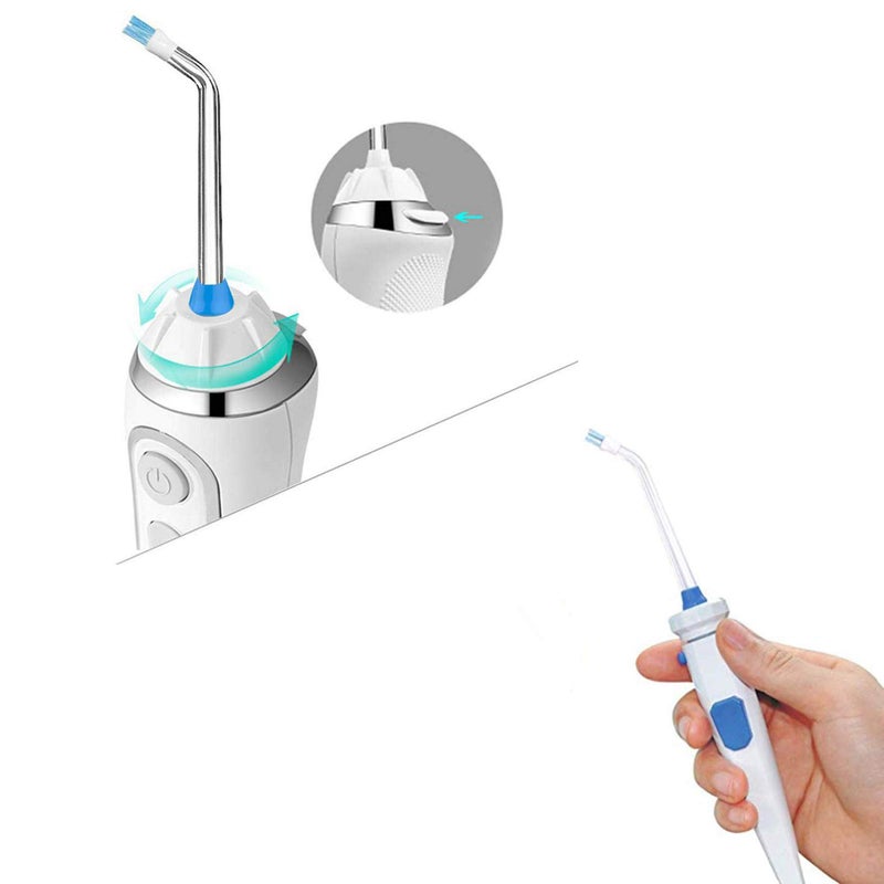 Ronsit Plaque Seeker Replacement Tips Compatible with Waterpik Water Flossers and Other Brand Oral Irrigators, Water Flosser Tip Replacement, Plaque Remove Brisles Tips(4-Pack) - Image 5