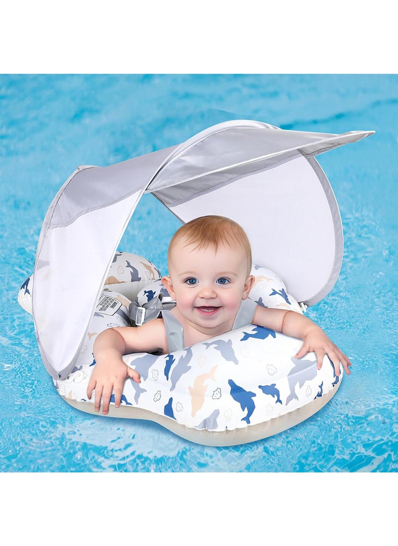 Y&D 60*58cm Children's Lie Ring With Top Swimming Ring  - Image 2