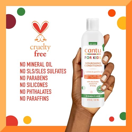 Cantu Care For Kids Nourishing Conditioner 8 Ounce (235ml) (3 Pack) - Image 5