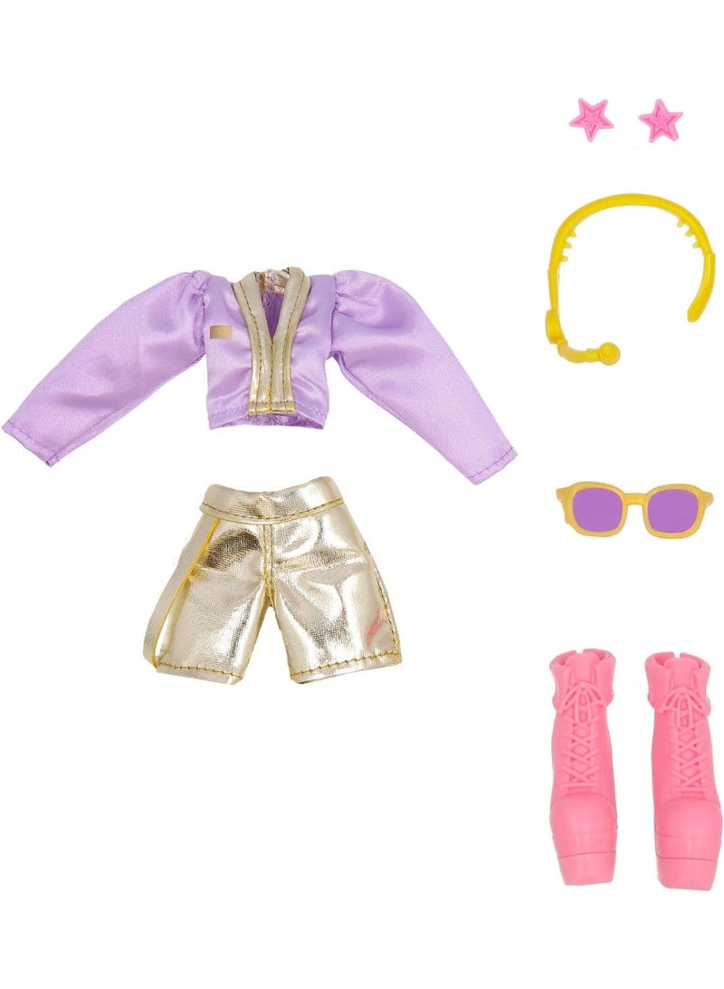 KPop Idol Fashion Doll Nari, Main Dancer And Rapper, Lavender Hair Reflects The Colors Of The Aurora, Includes 3 Accessories That Highlight Personality, 3 Years+ - Image 5