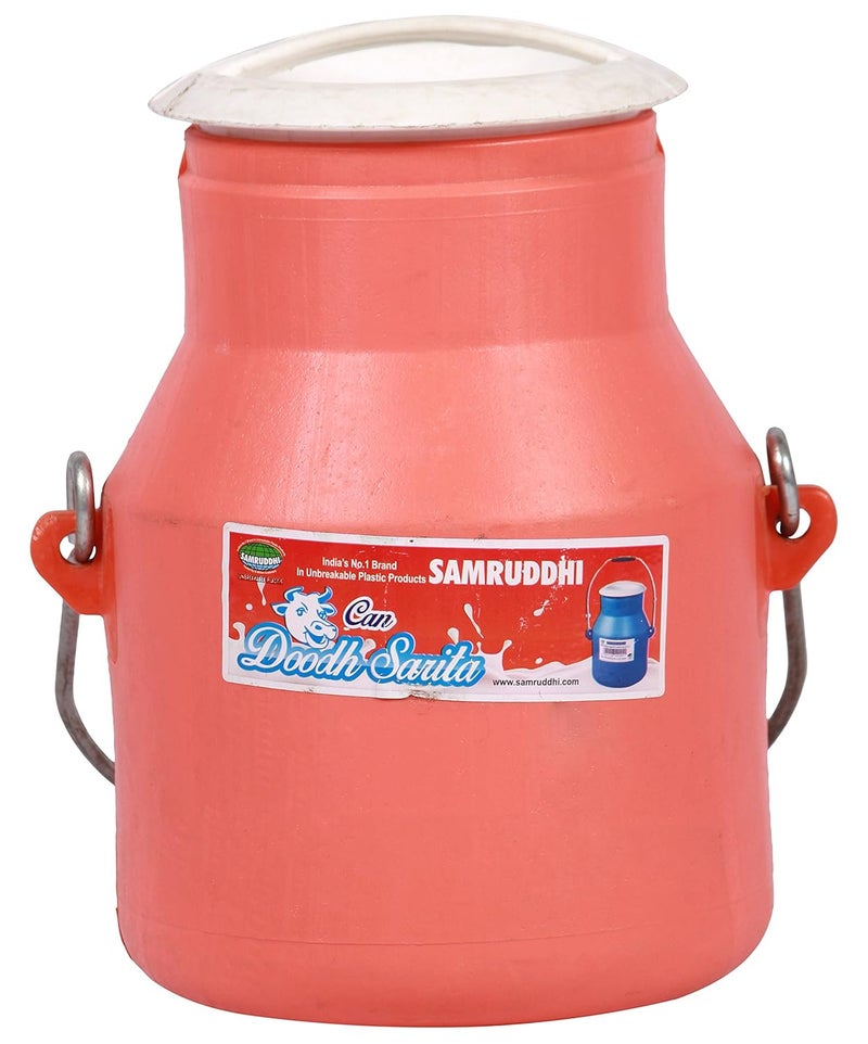 Samruddhi Plastic Samruddhi Plastic Milk Can 35 Liters Brown  - Image 1