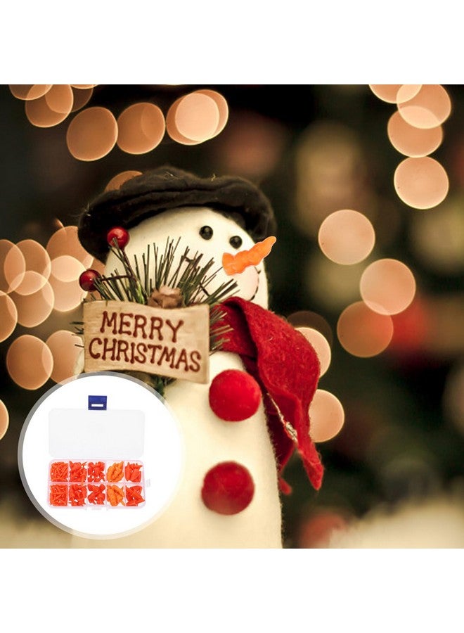 ستوبوك أنف رجل الثلج من ستوبوك، 160 قطعة من أنوف رجل الثلج المصنوعة يدويًا، أنف جزرة عيد الميلاد، جزر صغيرة، أنف لعبة بلاستيكية، دمى سانتا كلوز، أنوف آمنة لرجل الثلج في عيد الميلاد، لوازم اصنعها بنفسك، 3.2 × 0.9 سم، برتقالي - Image 5