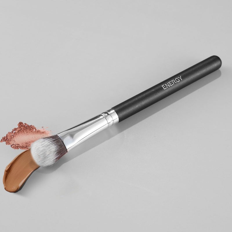 ENERGY Kitten Paw Concealer Brush â€“ Precision Angled Makeup Brush for Under Eye & Spot Coverage â€“ Soft Synthetic Bristles for Liquid & Cream Blending(273 Brightening Concealer Brush) - Image 4