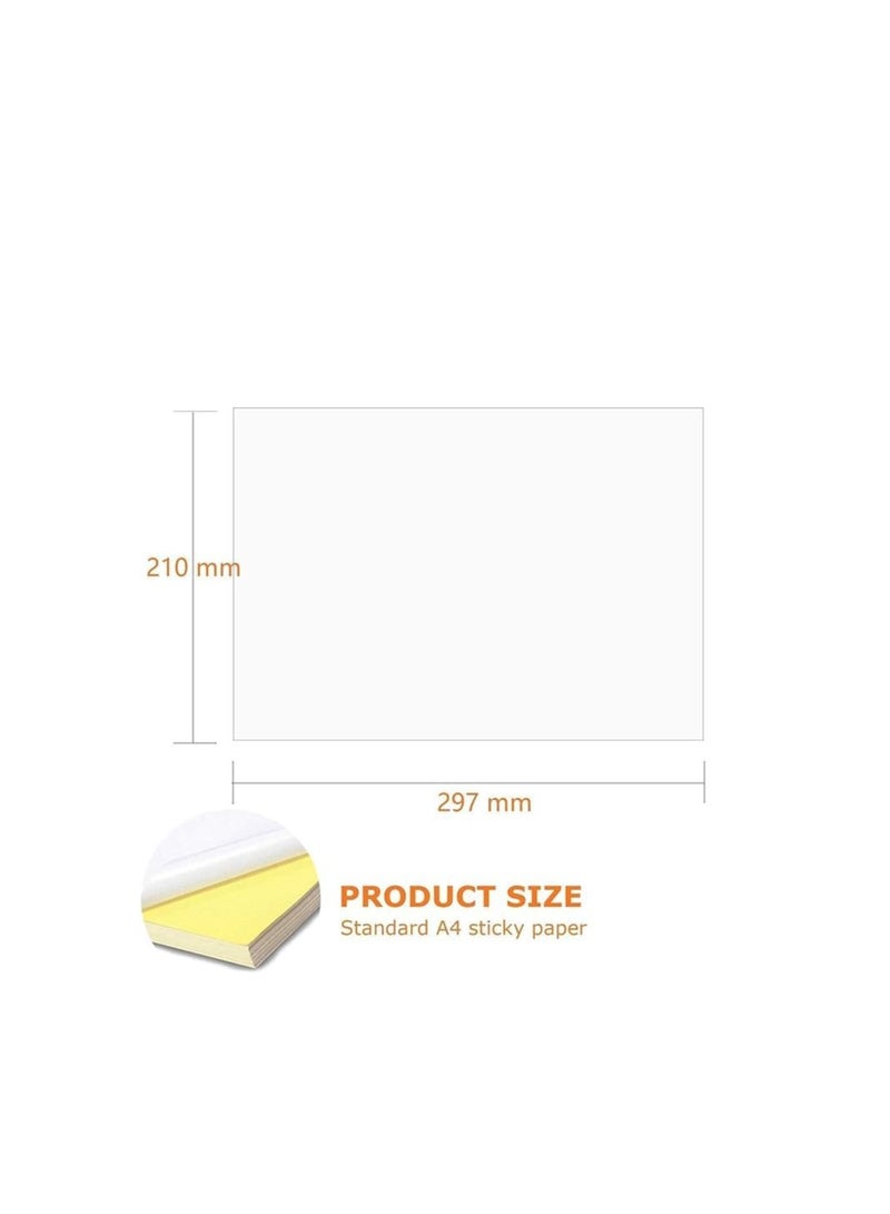 Premium A4 ADDRESS AND MULTI-PURPOSE LABELS WHITE,1 LABELS/SHEET 210MMX297MM - Image 3