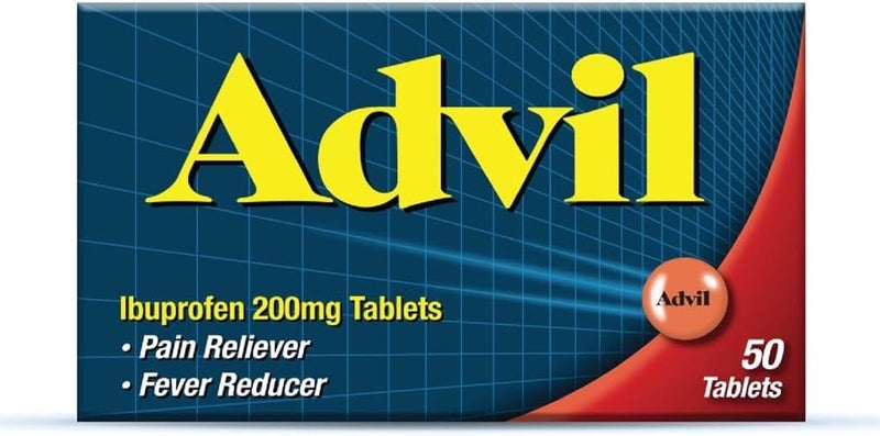 أدفيل Advil Ibuprofen 200mg Pain Reliever Tablets - Image 1