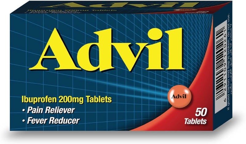 أدفيل Advil Ibuprofen 200mg Pain Reliever Tablets - Image 3