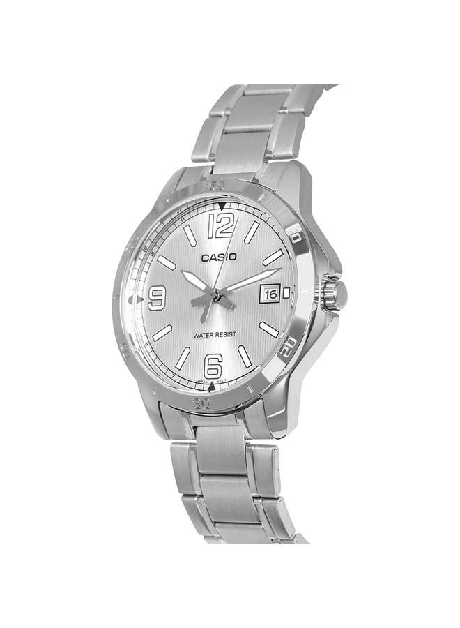 كاسيو ساعة يد من ستانلس ستيل بعقارب MTP-V004D-7B2UDF - Image 2