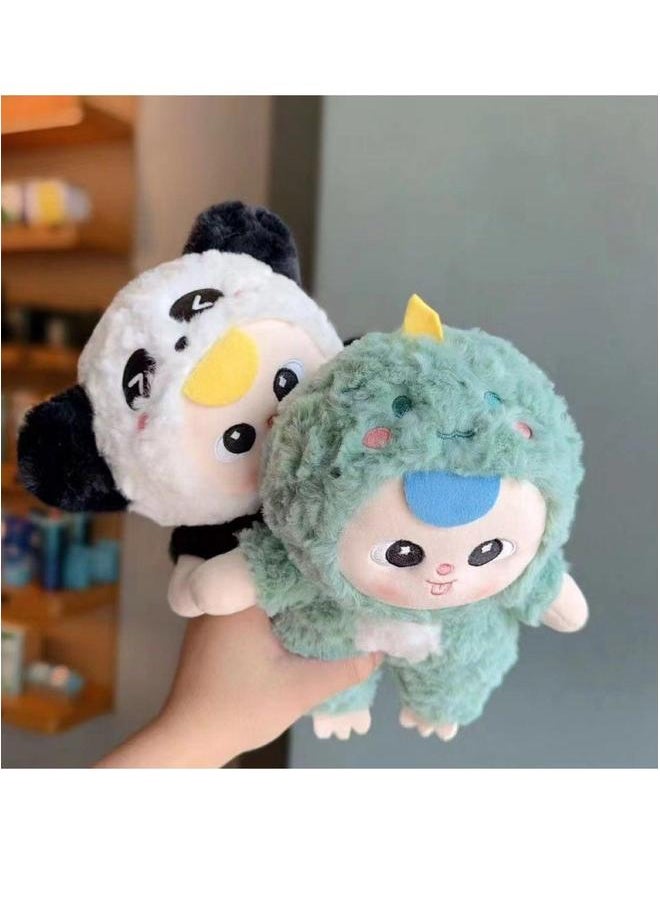 Bao-ao hug series plush blind box figure cute doll trendy toy desktop ornament (single)  - Image 2