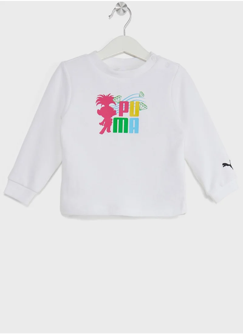 PUMA Kids Trolls Minicat Crew Set