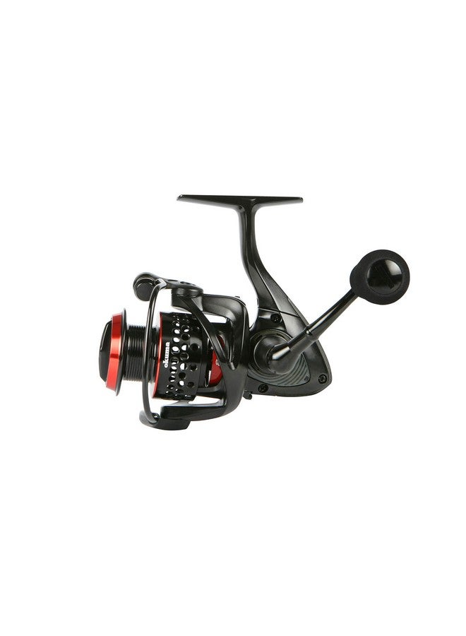 Okuma Ceymar Lightweight Spinning Reel- C-30, Black/Red - Image 2