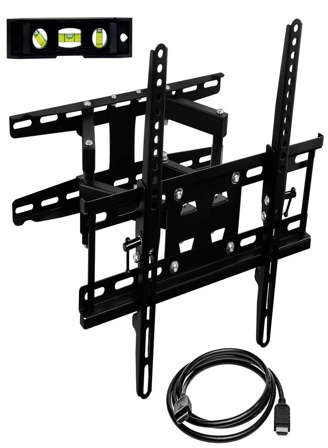 Mount-It! Full Motion TV Wall Mount | Stable Dual Arm Articulating Bracket for 32-55 Inch TVs | Swivel, Tilt & Extend | Universal VESA Wall Mount for Flat Screen, LED, LCD, OLED | 115 lbs Capacity - Image 1