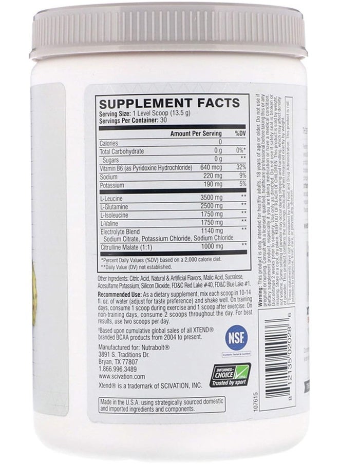 SCIVATION Xend BCAA Nutritional Supplement (30 Servings, Blue Raspberry Ice)  - Image 5