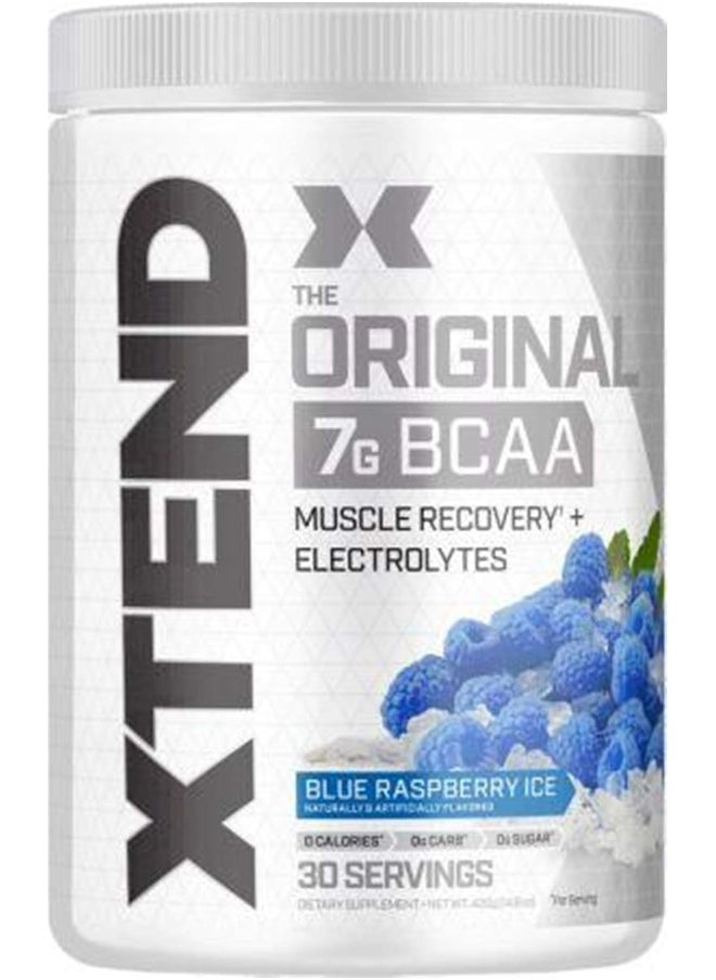SCIVATION Xend BCAA Nutritional Supplement (30 Servings, Blue Raspberry Ice)  - Image 1