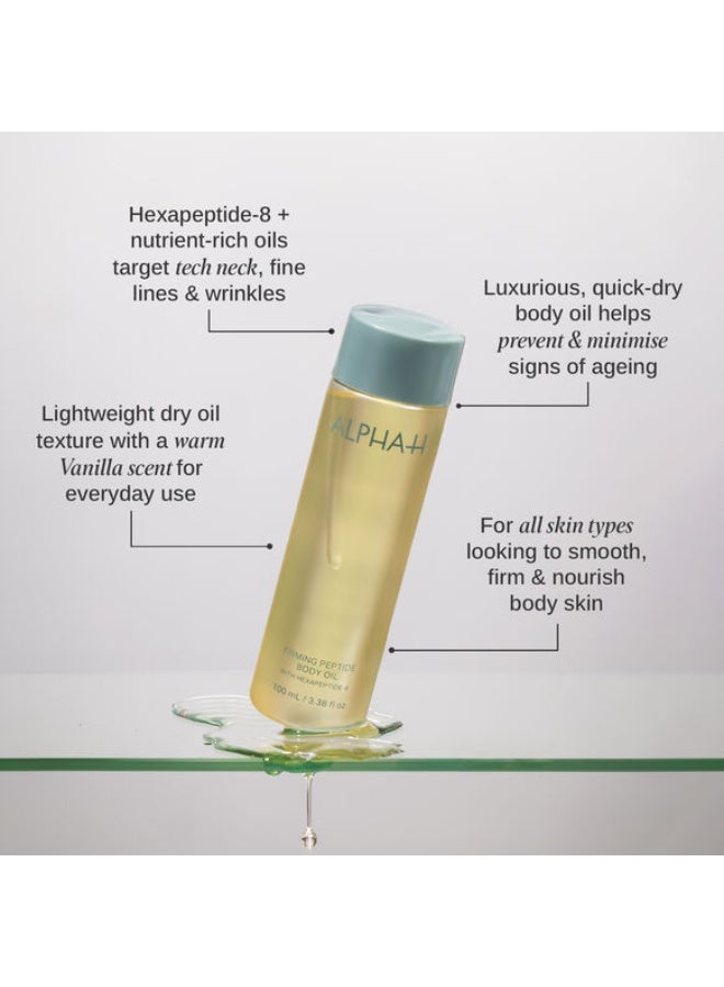 Alpha-H Firming Peptide Body Oil 100ml - Image 4