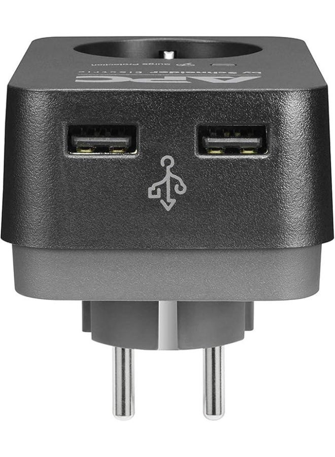 اي بي سي مشترك الماني موديل PME1WU2B-GR  بمخرجين usb بتكنولوجيا منتظم التيار الكهربي و نظام حمايه من الارتفاع المفاجي في التيار الكهربائي  16000 امبير - Image 5