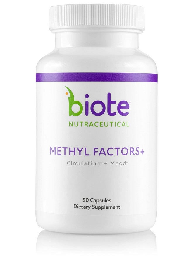 bioTE Nutraceuticals Methyl Factors+ Circulation + Mood (90 Capsules) - Image 1