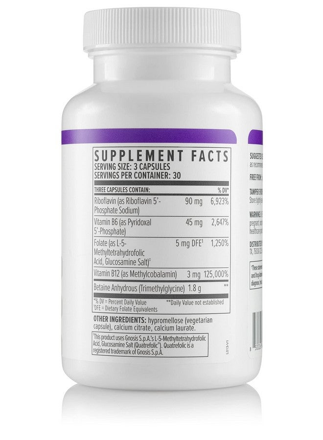 bioTE Nutraceuticals Methyl Factors+ Circulation + Mood (90 Capsules) - Image 4