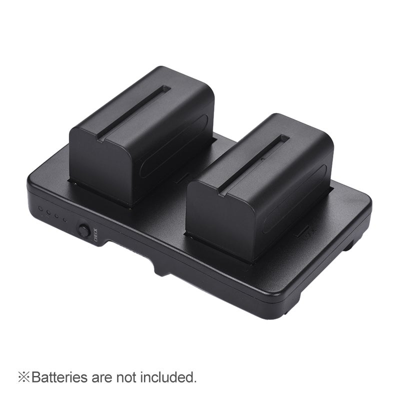 لوحة محولة محول بطارية F2-BP NP-F إلى بطارية V-Mount مناسبة لـ F970 F750 F550 كبديل لكاميرا DSLR كانون 5D2 5D3 ومصباح LED وشاشة مراقبة - Image 3