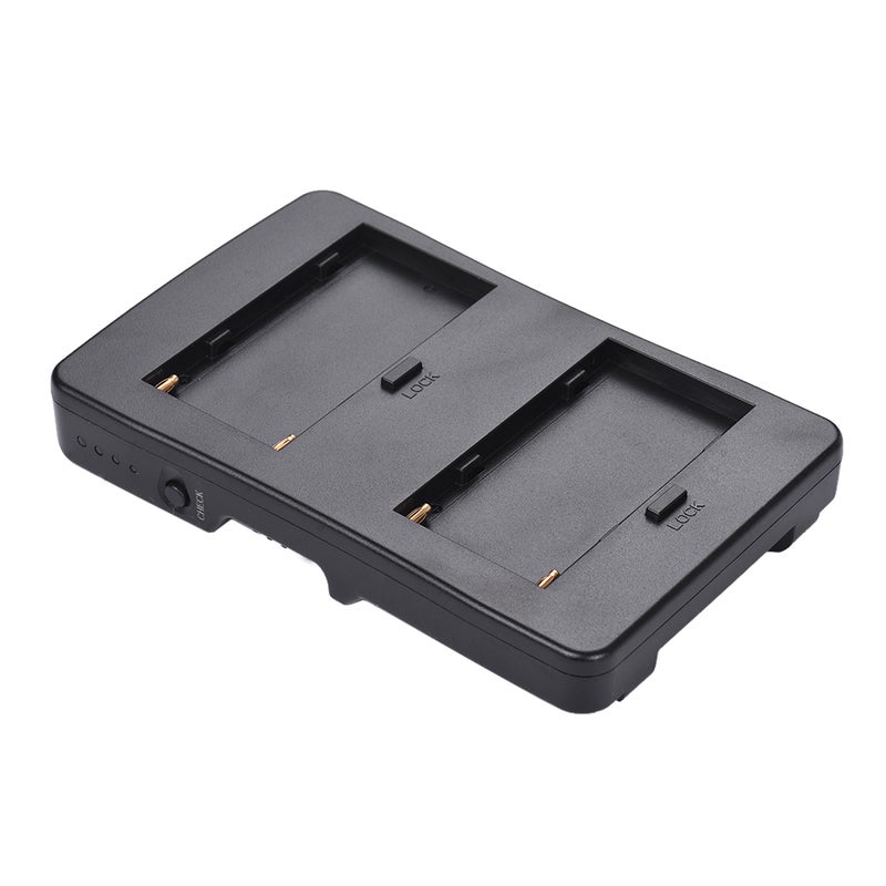 لوحة محولة محول بطارية F2-BP NP-F إلى بطارية V-Mount مناسبة لـ F970 F750 F550 كبديل لكاميرا DSLR كانون 5D2 5D3 ومصباح LED وشاشة مراقبة - Image 2