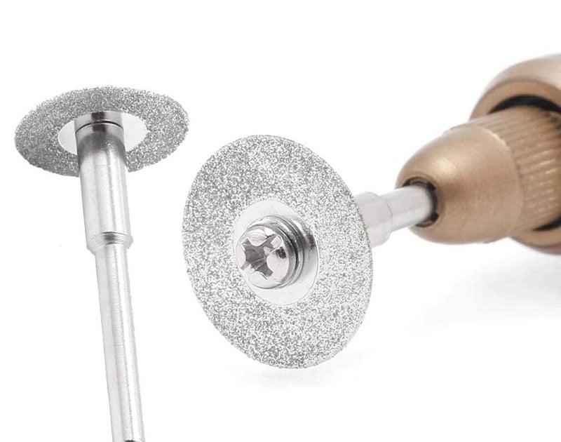 Diy Crafts 10565 6925 Diamond Cut Off Wheel Cutting Disc Fits for Dremel Rotary Tools Multicolor 10 Piece - Image 5