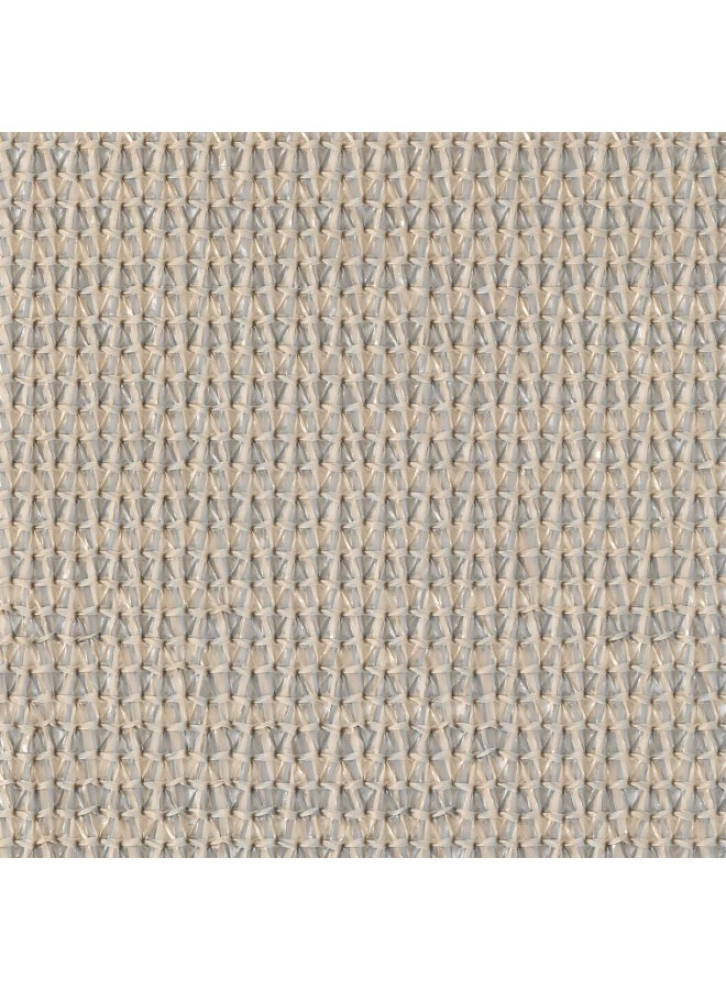 Coolaroo Portable Ready-To-Hang Rectangle Riverstone Colour Shade Sail With Ropes Against Uv Degradation 3.9X2.1M Size - Image 5