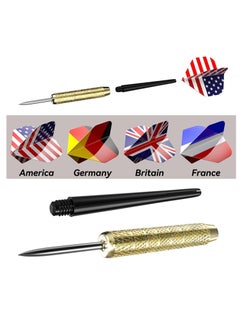 SportQ American Flag 3-Piece Professional Premium Steel Metal Darts Set Premium Sport Q Metal Darts Set for Dartboard  - Image 3