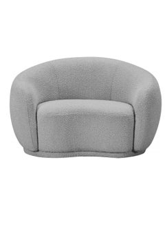 Wooden Twist Snug Rounded Back Rich Grey Modern Boucle Sofa Single Seater - pzsku/Z76ED646D7B6DCED6A4EFZ/45/_/1713788994/f9599969-9d28-43a8-bf38-9a6c7621f4b9