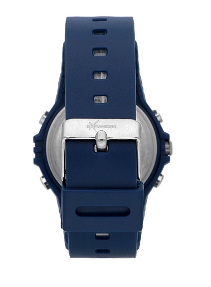 Sector Men's 44MM Blue, Sunray Dial Blue Polyurethane Watch - R3251238002 - Image 3