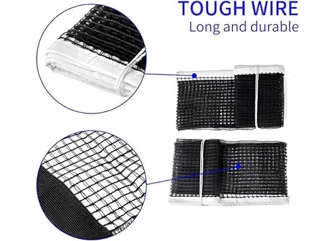 STAG Iconic Expert Table Tennis (T.T) Cotton Net Only| Quick Easy Setup, Cotton Mesh Net| Indoor & Outdoor Compatible on Standard Size Table| Expert Series Ping Pong Table Net Only - Image 4