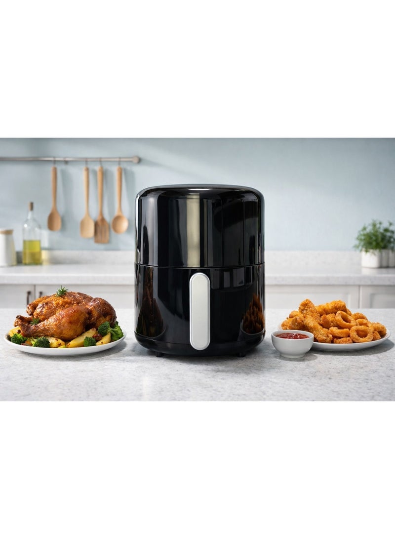 Minda 8L Air Fryer 1500W Oil-Free Fryer – Large Capacity Healthy Cooking Appliance with Cool Touch Handle, Non-Stick Frying Pot & Tray, Easy-to-Read Adjustable Control Display for Home Kitchen - Image 5
